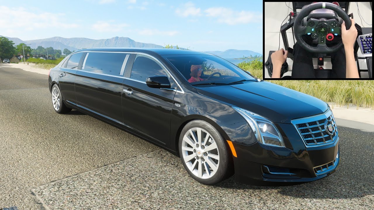 Cadillac Limousine - Forza Horizon 4 | Logitech g29 gameplay