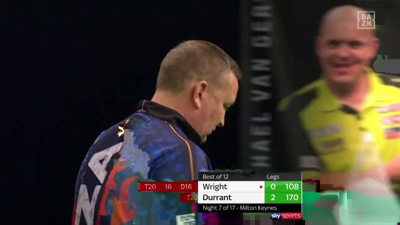 PDC Premier League of Darts 2020 | Week 7 | Wright (2) - Durrant (13)