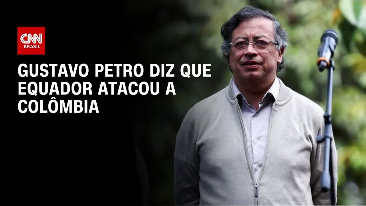 Gustavo Petro acusa Equador de bombardear a Colômbia | CNN NOVO DIA