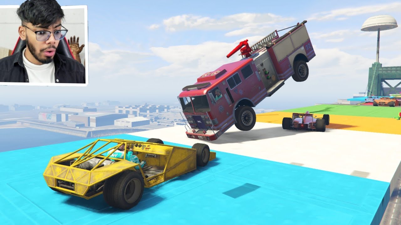 Cars Vs Cars 927.826% People Get Their Head Shaved After This Race in GTA 5!