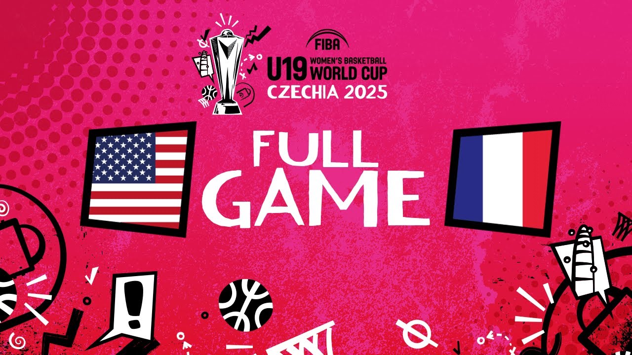 Quarter-Finals | USA v France | Full Basketball Game | FIBA U19 Women's Basketball World Cup 2025
