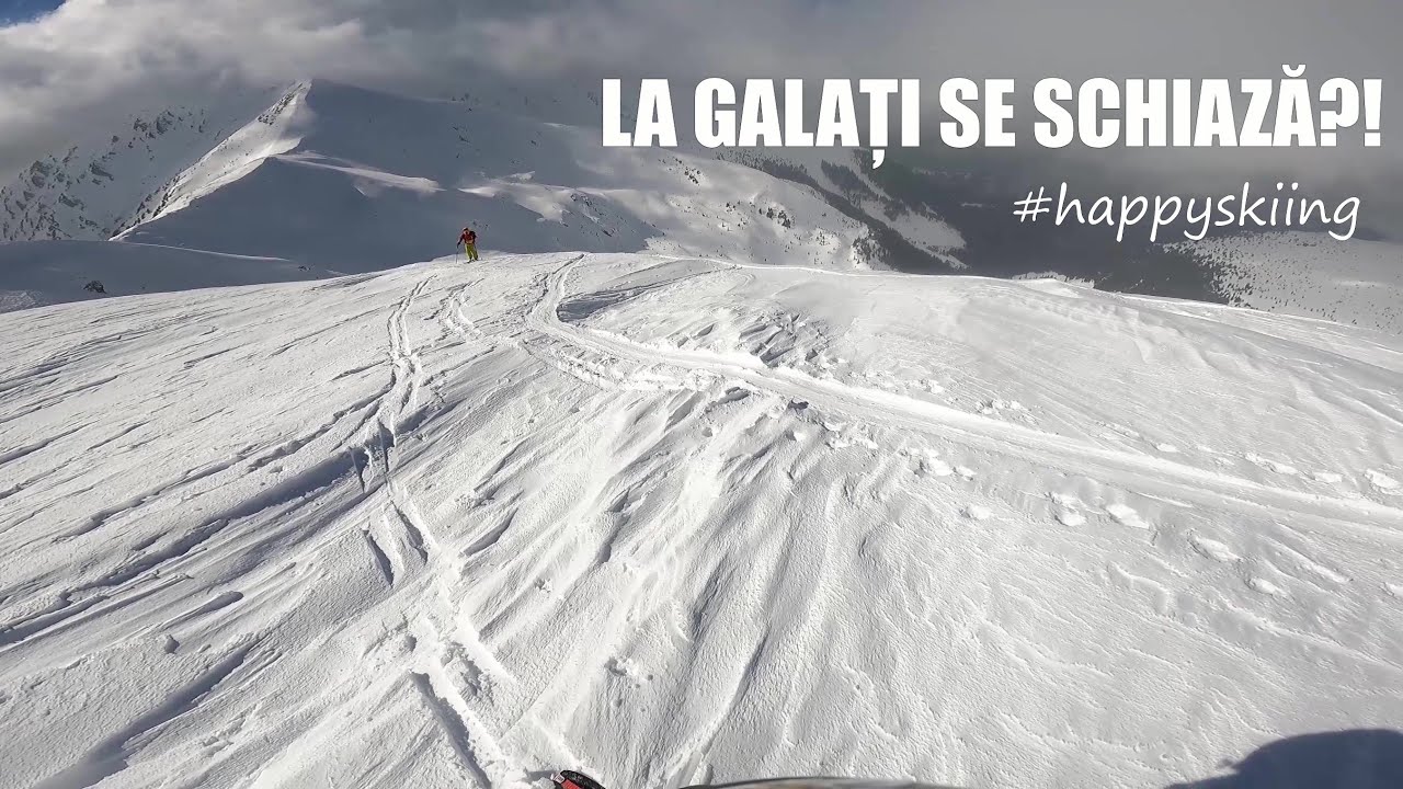 Schi de tură în Munții Rodnei, Vf. Galațului