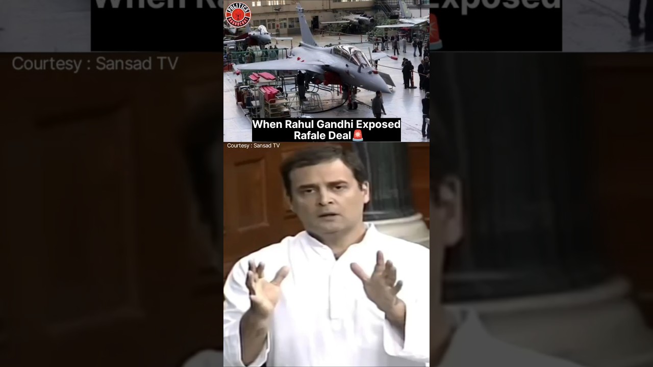 🚨When Rahul Exposed Rafale Deal Secrets😱