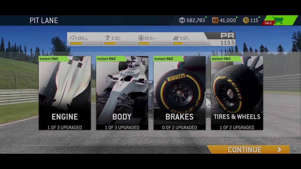 Playing Real Racing 3 in a F1 car in Spa-francochamps