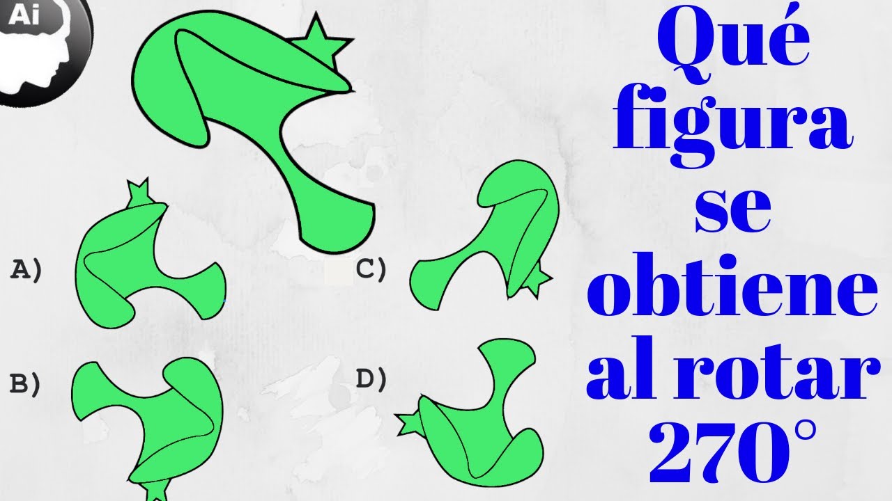 Rotacion de figuras 2D, habilidad espacial, razonamiento abstracto