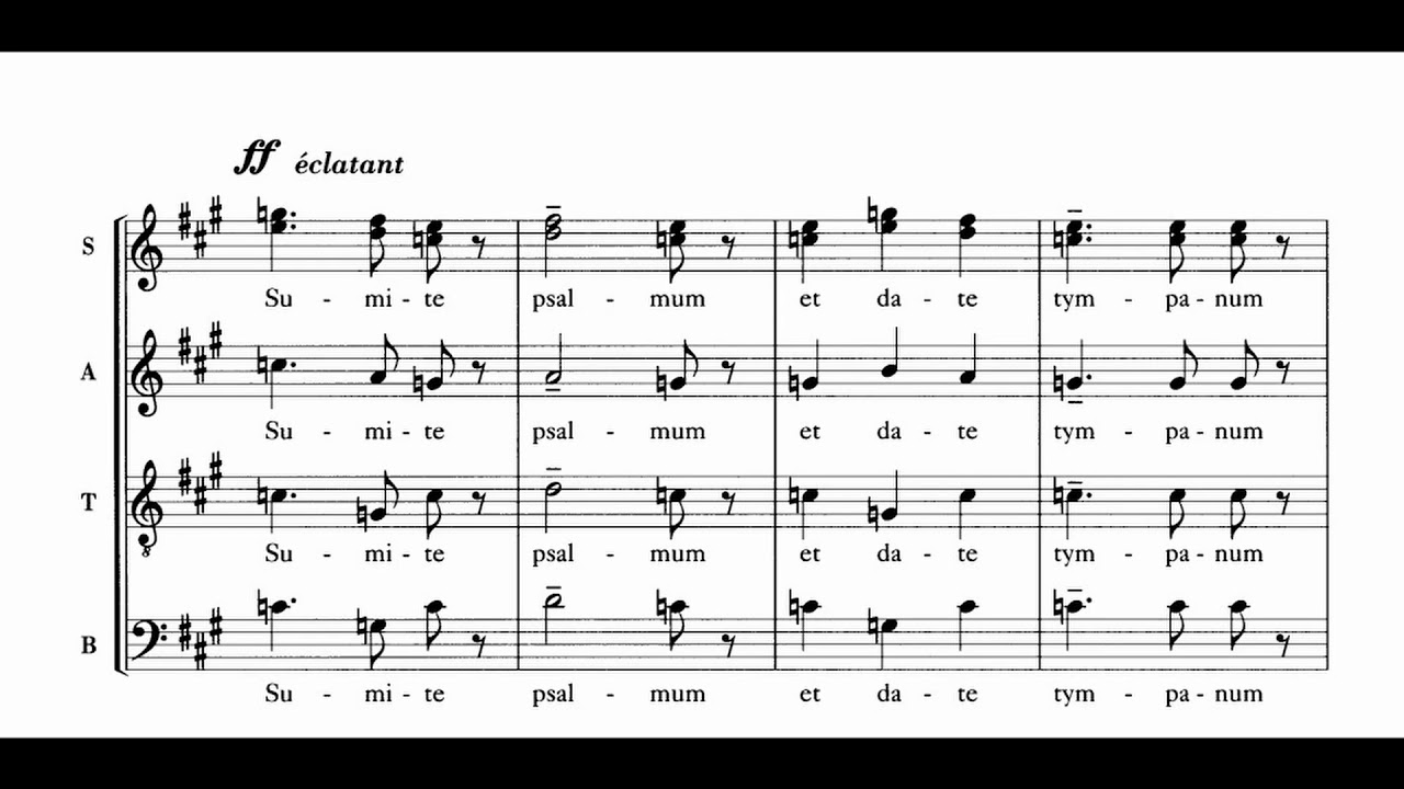 Poulenc - Exultate Deo - Soprano-2