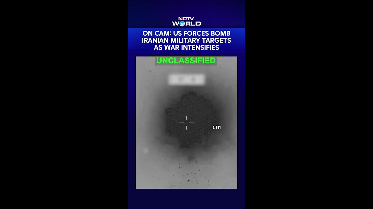 On Camera: US Forces Bomb Iranian Military Targets As Middle East War Intensifies