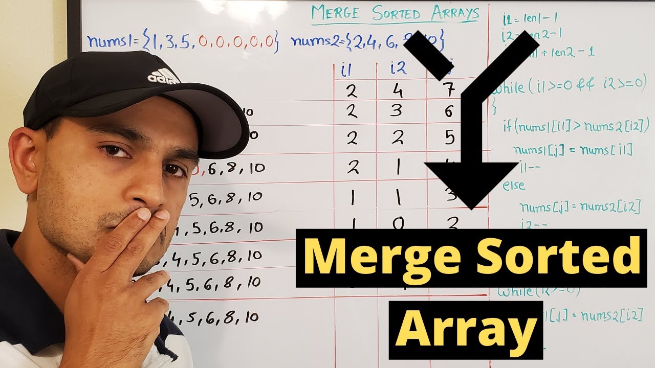 Merge Sorted Array | LeetCode 88 | Easy