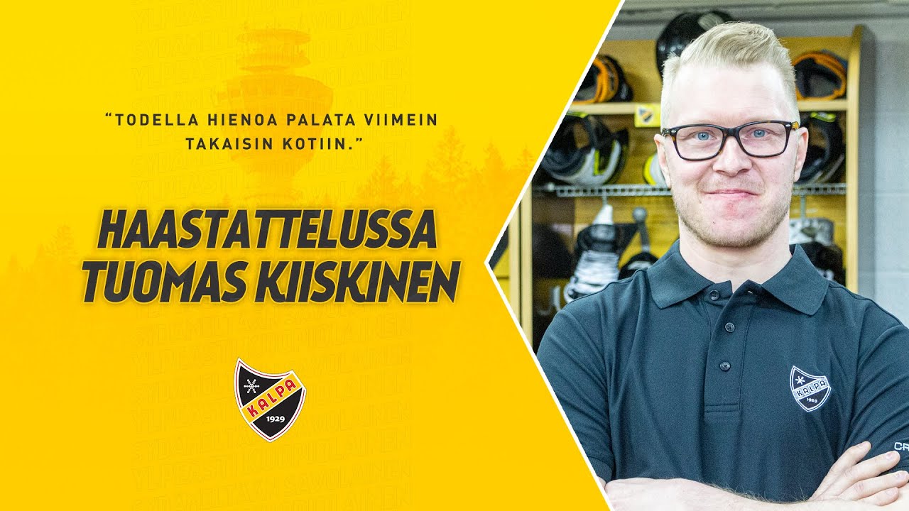 Tervetuloa takaisin kotiin, Tuomas Kiiskinen!
