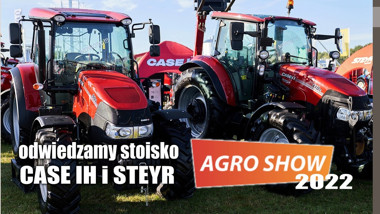 CASE IH i STEYR na AGRO SHOW 2022 - prezentacja nowości Farmall A i C