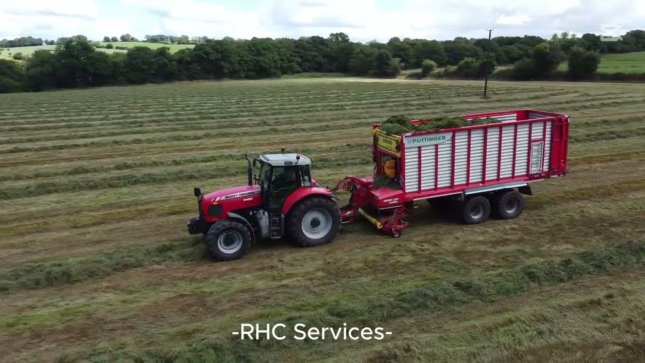 RHC Services, Dan Ryan. Wagon and Bales silage. 2024