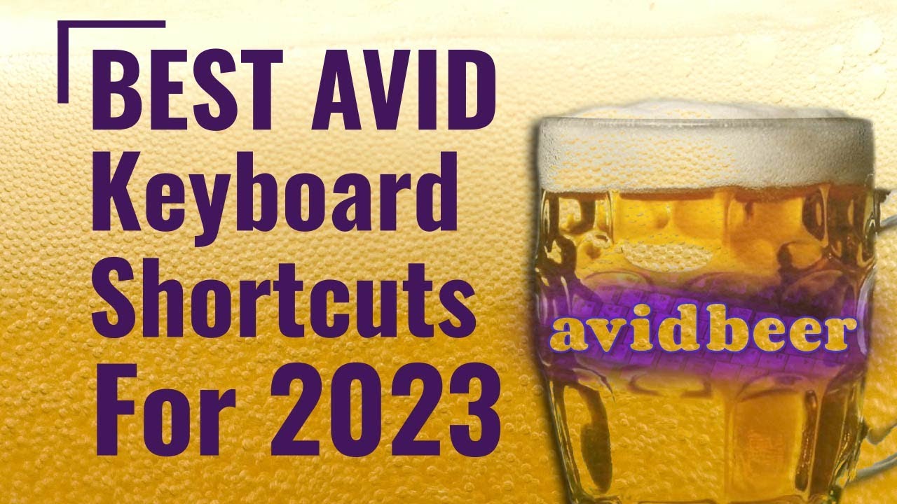 Best Avid Keyboard Shortcuts For 2023!!!