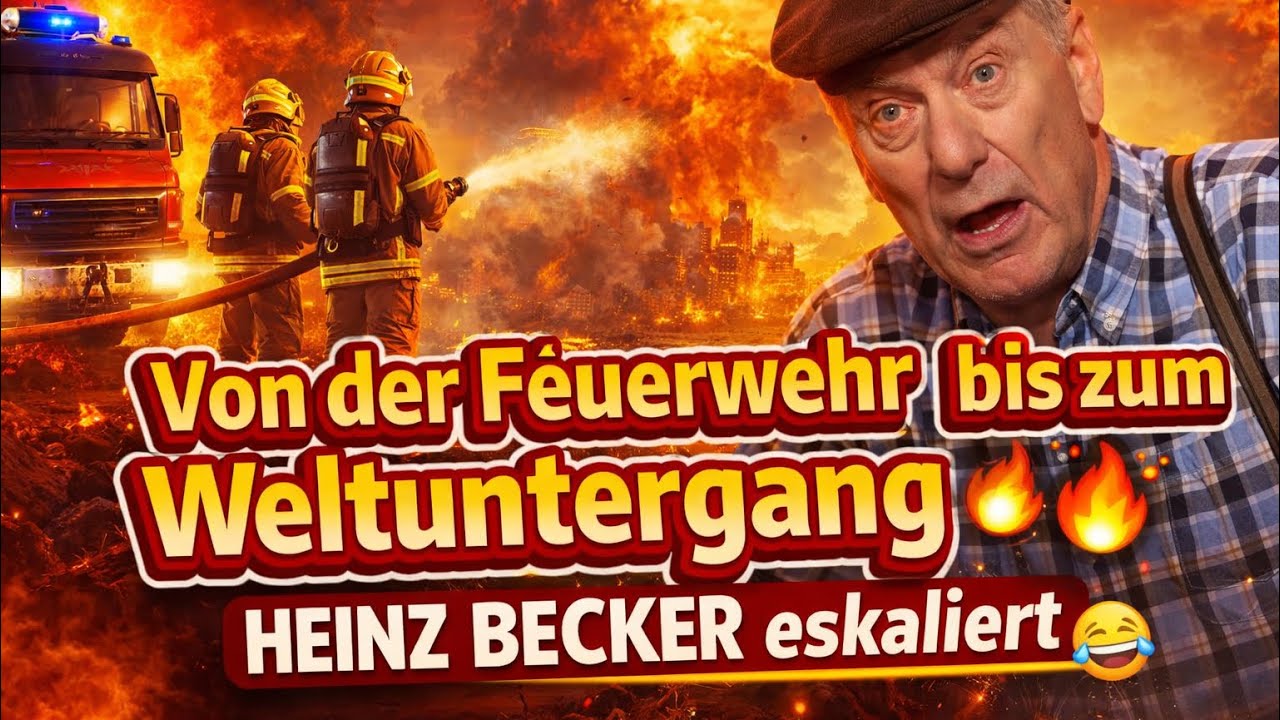 Von der Feuerwehr bis zum Weltuntergang – Heinz Becker eskaliert 😂🔥#heinzbecker #comedy #humor 