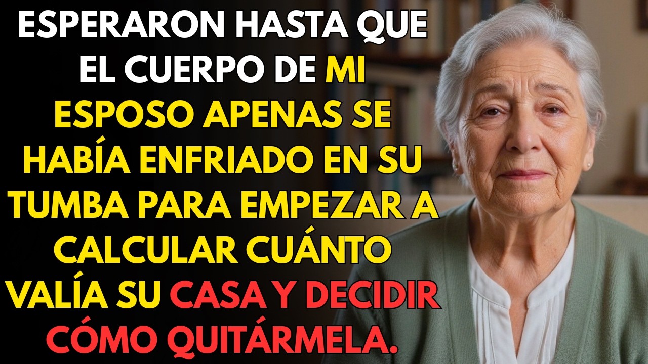 Su comportamiento cambió inmediatamente después de ver la tasación de la propiedad.