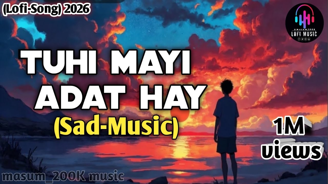 এই গানটা মন ছুঁয়ে যাবে | Tuhi Mayi Adapt Hay – Hindi Sad Lofi 💔🥺