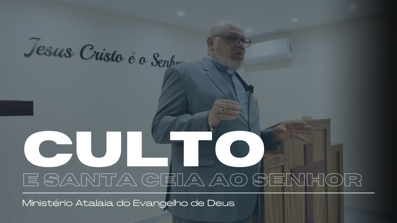 Culto e Santa Ceia ao Senhor | 11/01/2026