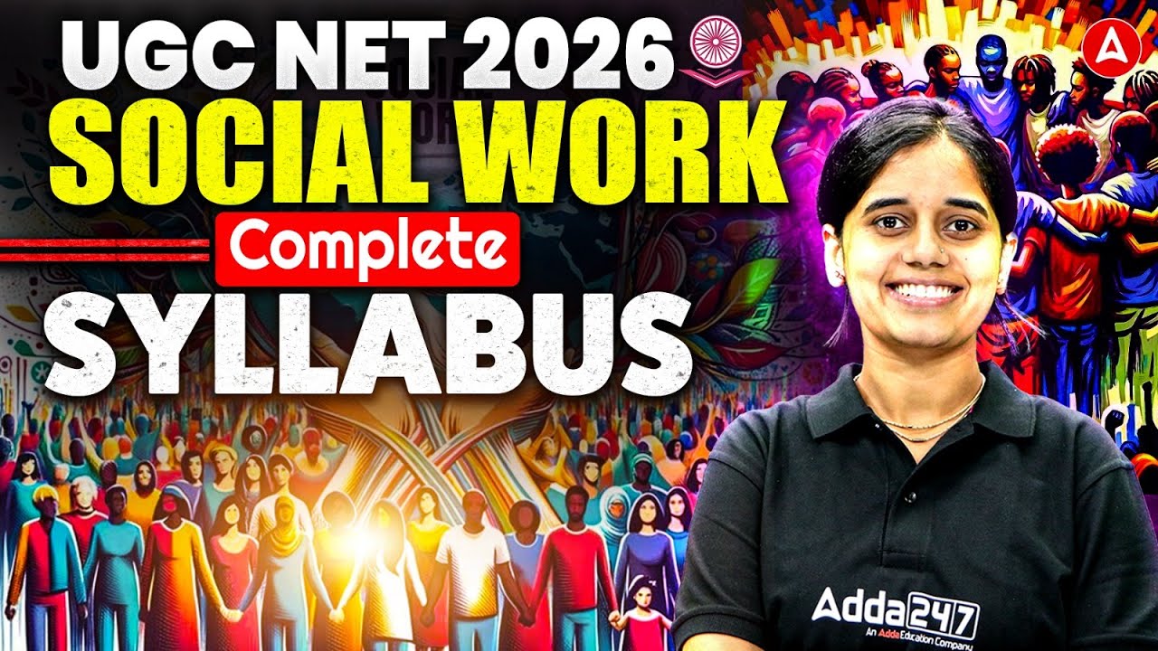 UGC NET Social Work | UGC NET Social Work Syllabus 2026 | By Ritu Mam