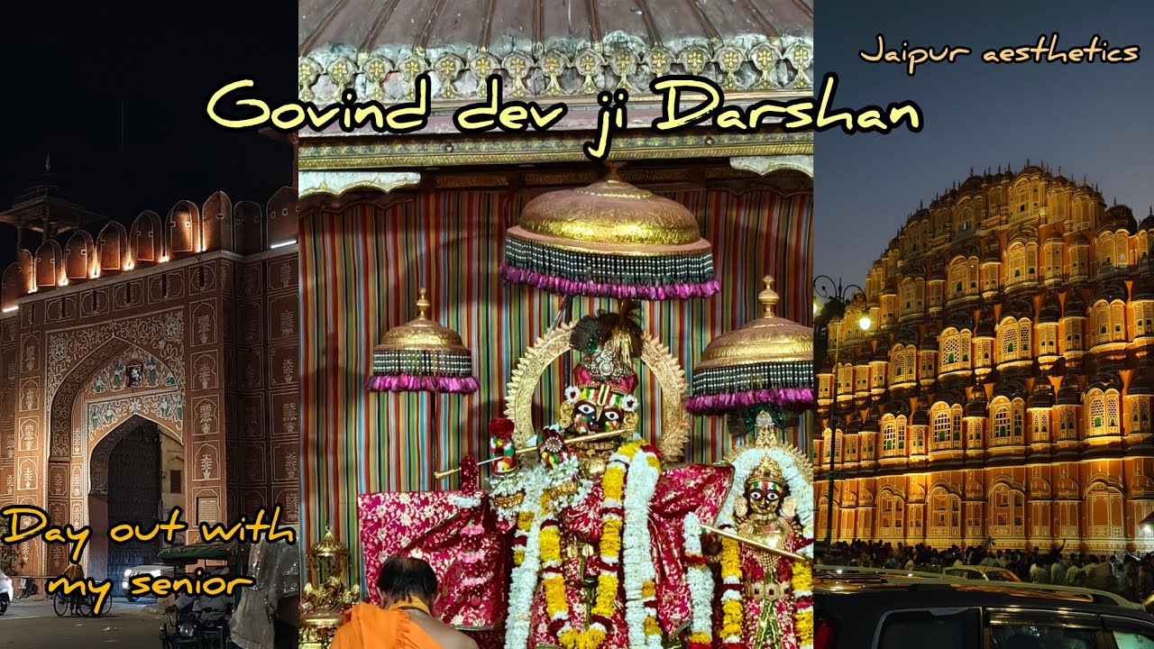 From badi Chaupar to Govind Dev ji 🙏✨ | Part-2 | Exploring Jaipur | Chill Baba Vlogs | Khushi Singh 