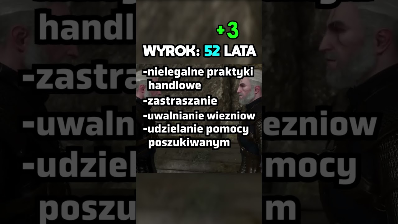 Na ile lat Geralt z Wiedźmina poszedłby do więzienia?