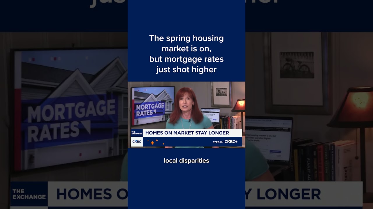 The spring housing market is on, but mortgage rates just shot higher