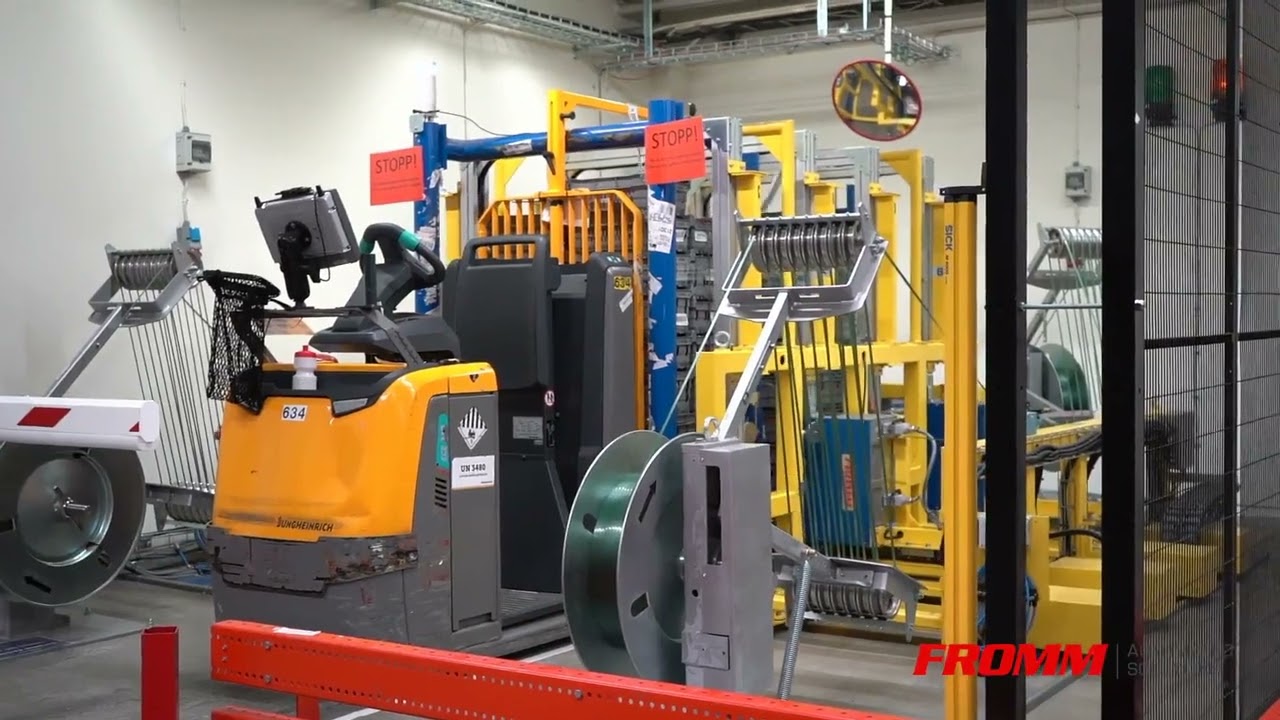 video FROMM Side Seal strapping dollies