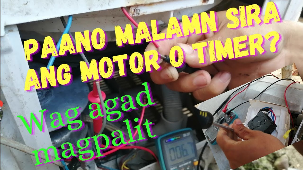 Washing Machine repair| Ayaw mag reverse +Nag uugong paano ayusin?