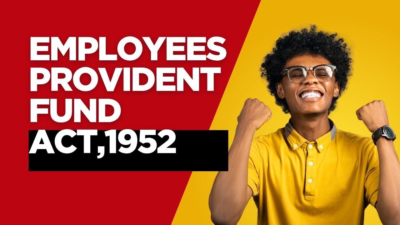 Employees Provident Fund Act,1952 in Tamil