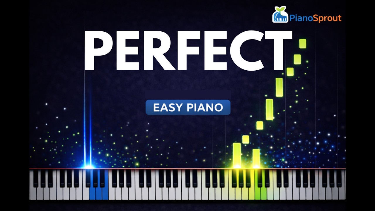 Perfect (Ed Sheeran) - Easy Piano Tutorial