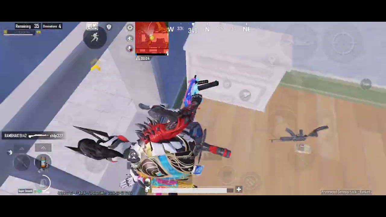 Solo vs squad with iQOO neo 6 non edited gamplay