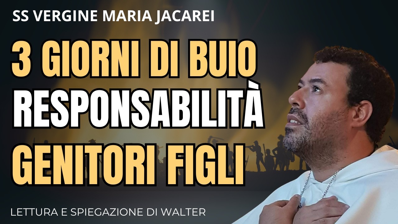 8 FEBBRAIO 2026 MESSAGGIO DELLA MADONNA A JACAREI 3 GIORNI DI BUIO, SALVEZZA BAMBINI, RESPONSABILITA