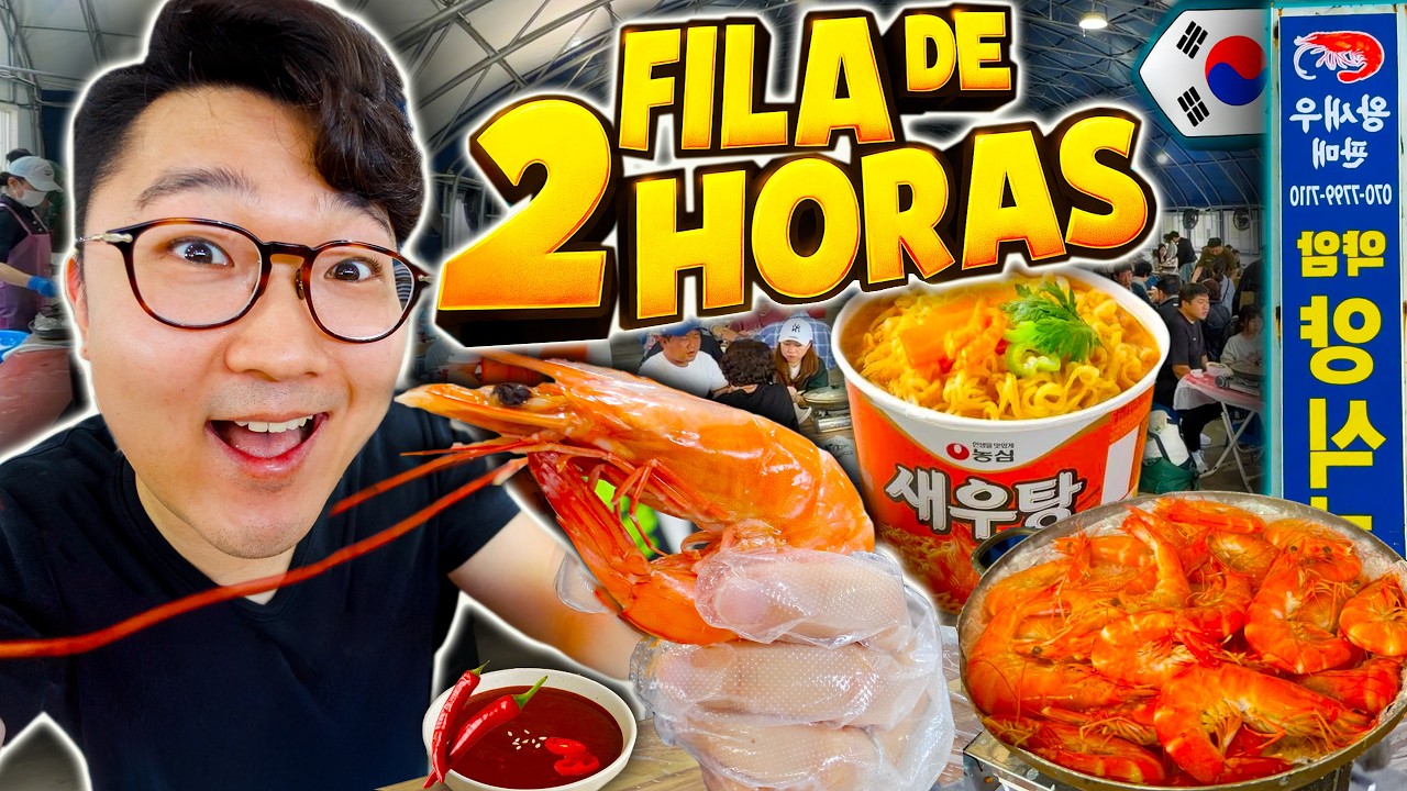 COREANOS HACEN FILA para COMER CAMARONES AQU&Iacute; - &iquest;Qu&eacute; es lo especial?