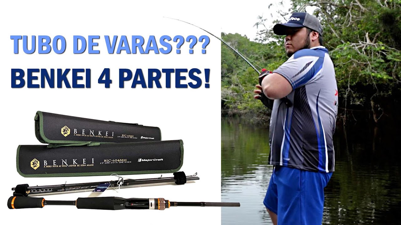 Pense bem: tubo de varas ou Benkei 4 partes?