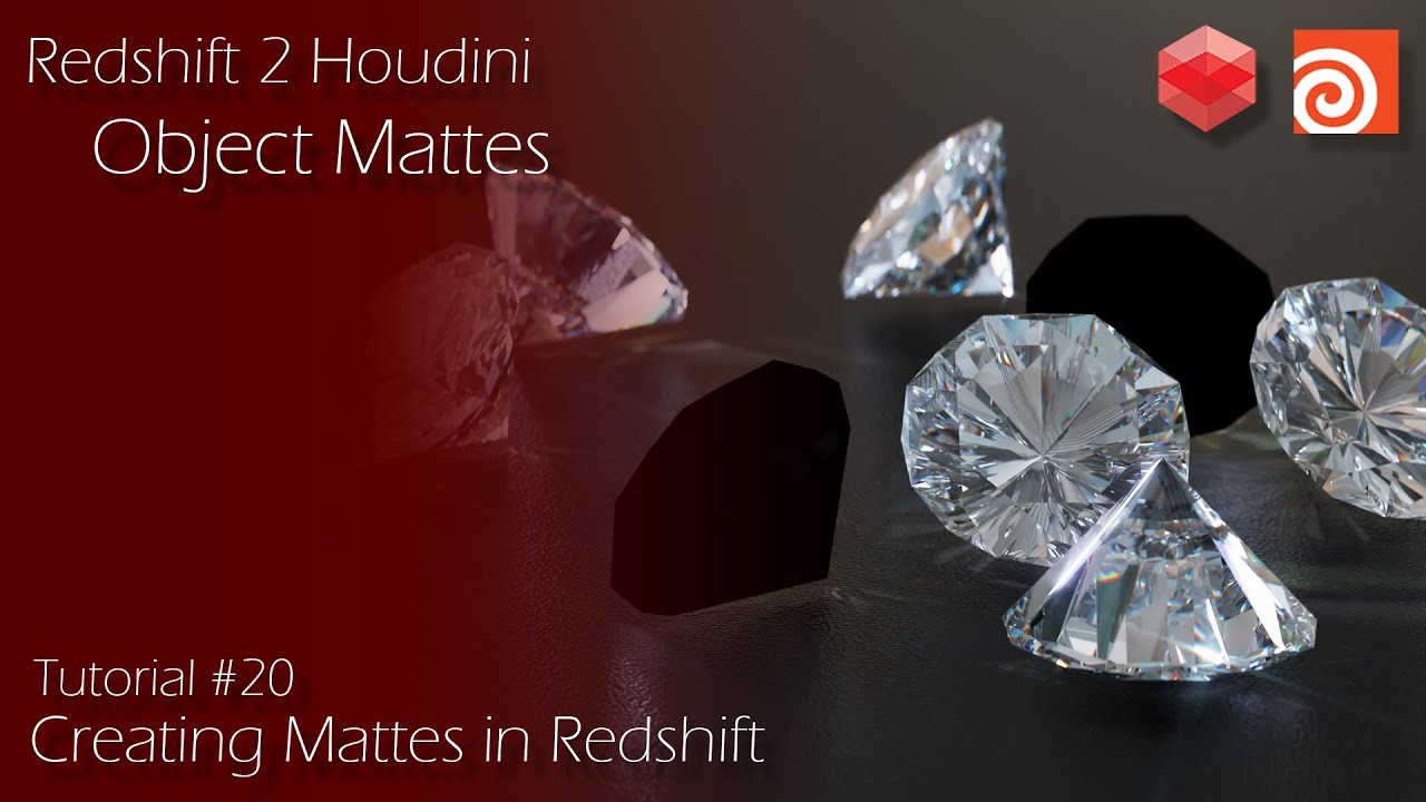 Redshift 2 Houdini - Redshift Object Matte Options