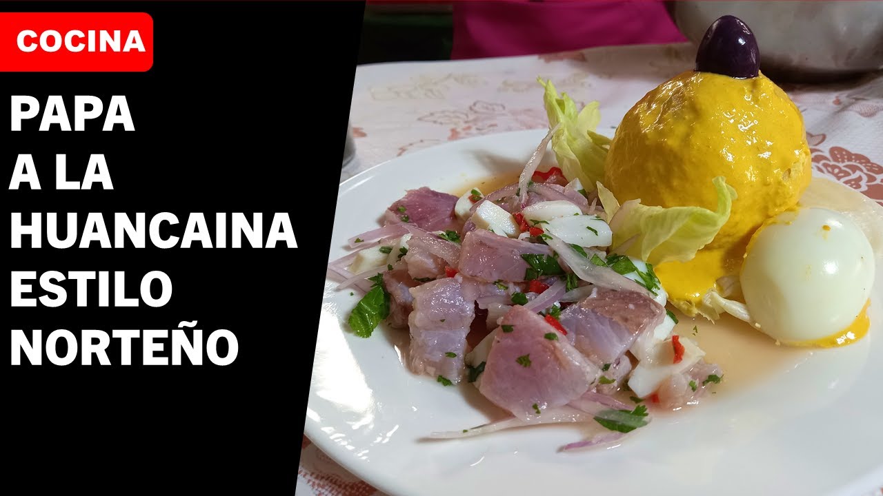 Papa a la huancaína al estilo norteño 😋 - Cocina con Ysabel