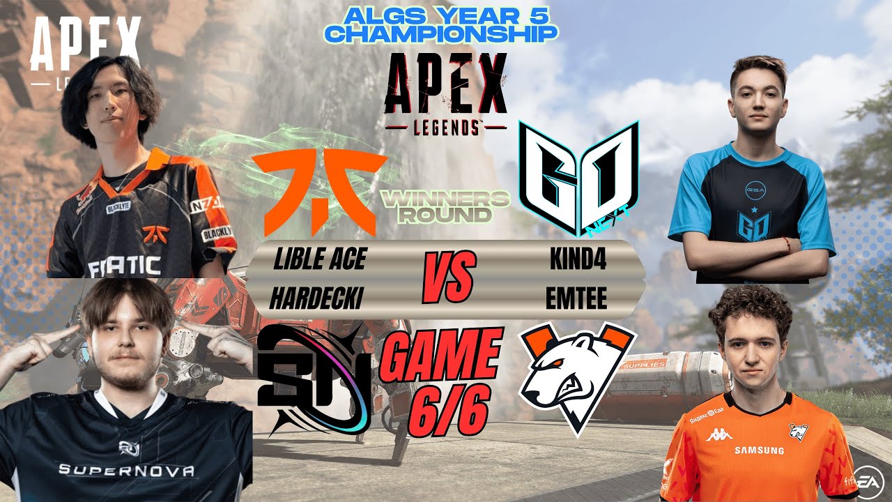 FNATIC vs GoNext & Supernova vs VP - Winners Round - ALGS Year 5 Championship | Apex Legends