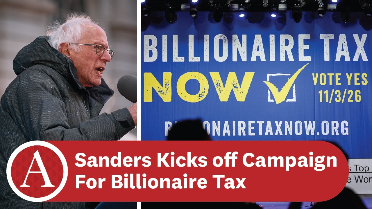 Bernie Sanders Kicks off Billionaire Tax Campaign at The Wiltern | ATVN Wednesday February 18, 2026