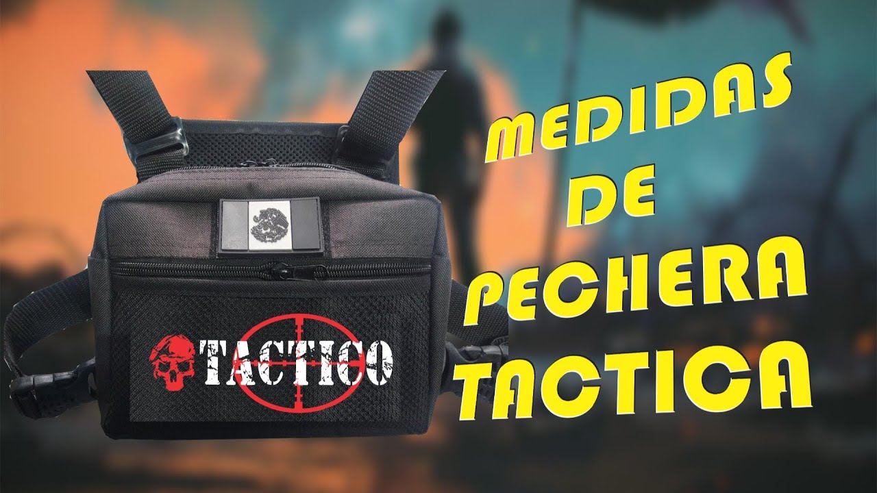 MEDIDAS DE PECHERA TACTICA