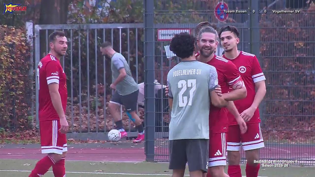 2025 11 09 FV N'hr 2025 26 Bezirksliga Gr 6 SP13 Tusem Essen vs  Vogelheimer SV