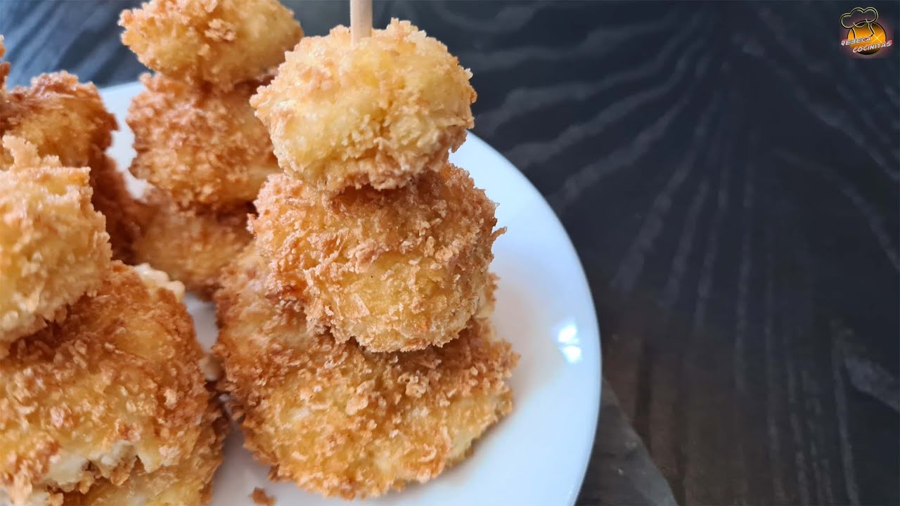 CROQUETAS de CANGREJO y LANGOSTINOS - MUY CRUJIENTES