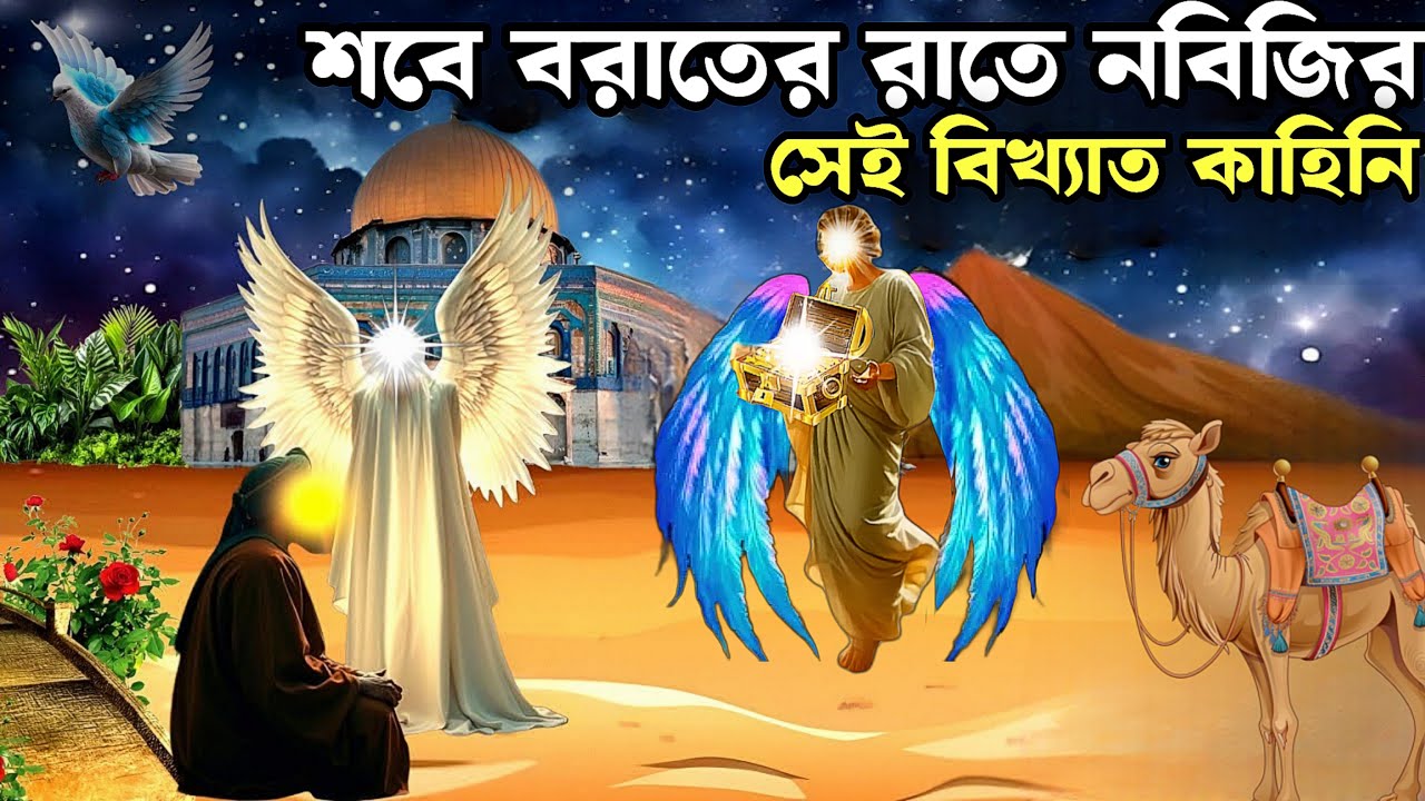 শবে বরাতের রাতে নবীজির সেই বিখ্যাত কাহিনী | Shobe Borat | ইসলামিক কাহিনী | শবে বরাতের ওয়াজ