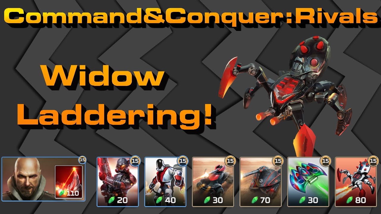 C&C Rivals: Widow Laddering!
