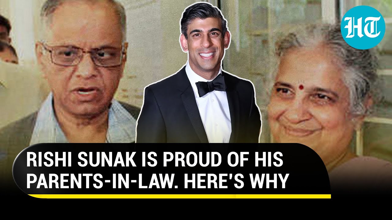 Rishi Sunak praises Indian parents-in-law Narayana & Sudha | Trashes row over wife's Infosys wealth