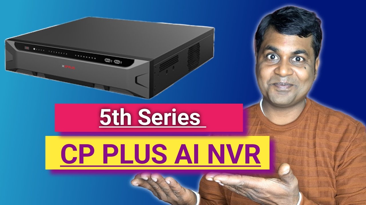 Cp plus 4k AI nvr!! Cp plus 5168 series nvr!! Best nvr from cp plus!!