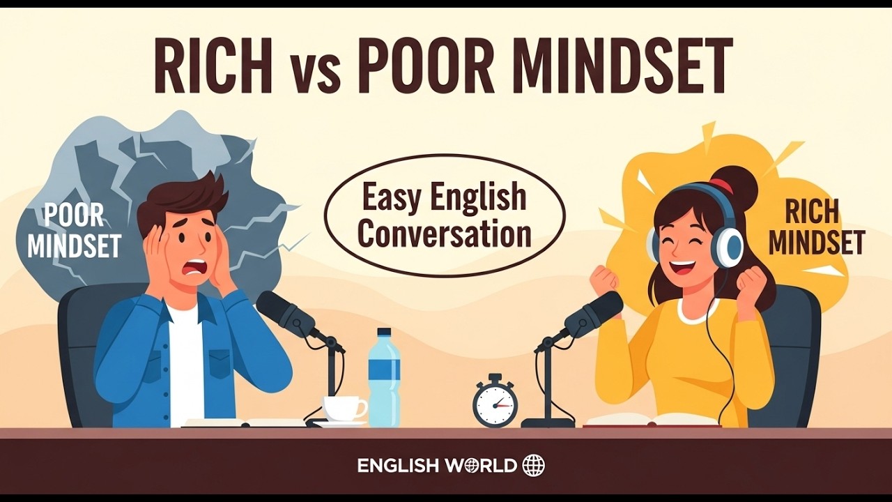 Rich Mindset Vs Poor Mindset | English Podcast | Learn English Fast