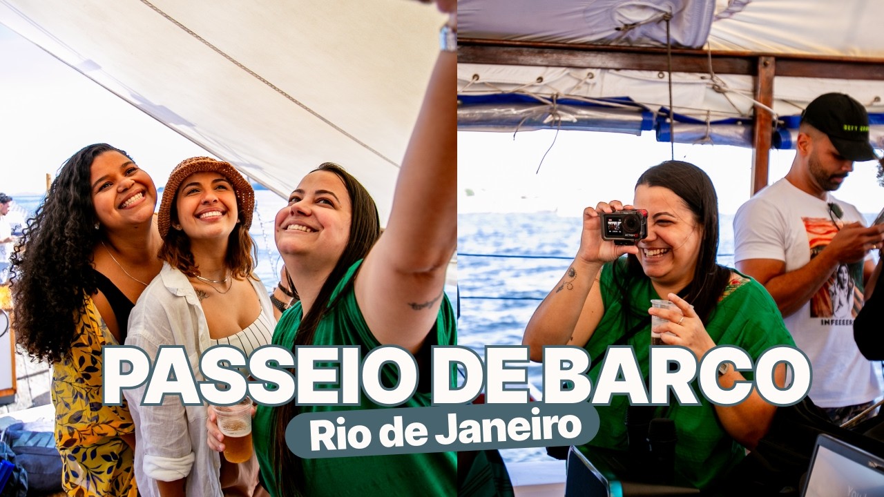 Como é uma festa no Barco | Aniversário da @gabrielapalma_turismo no Rio de Janeiro
