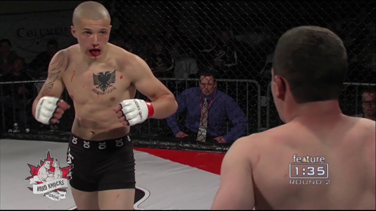 Elvis Vukaj vs Randy Mahon | MMA | Hard Knocks Fighting | HKFC 23