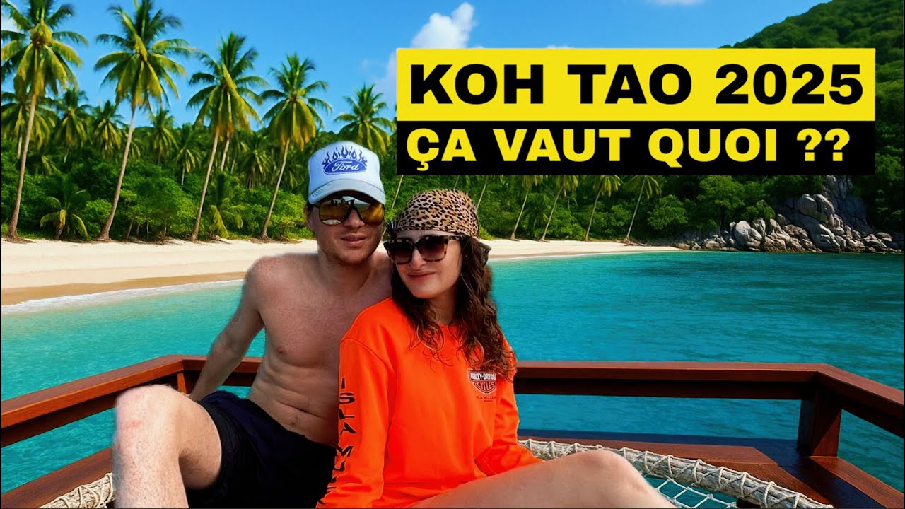 On n'était PAS PRÊTS pour Koh Tao... 😱 VLOG 2025 Thailande