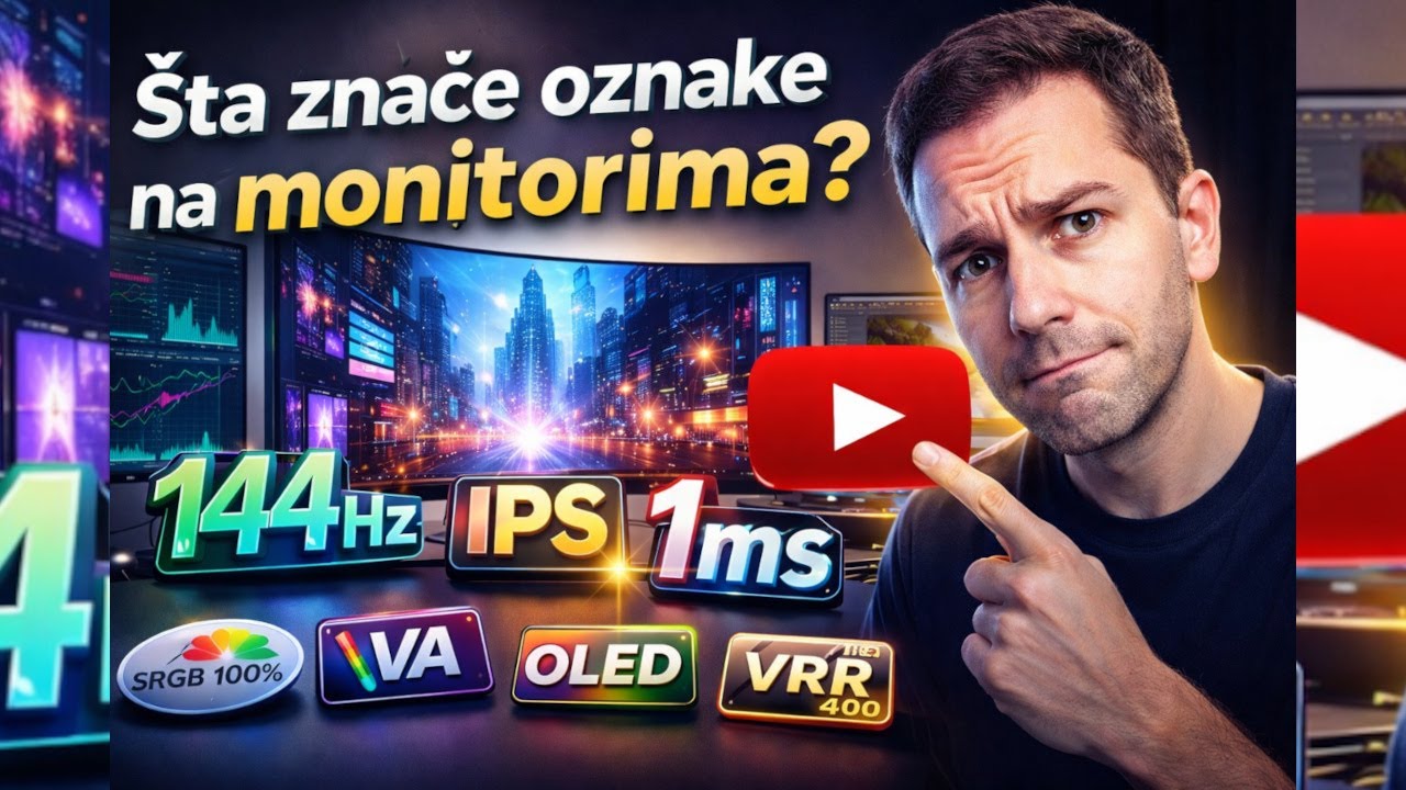 Koji monitor kupiti? IPS, VA ili OLED (Vodič za 2026)