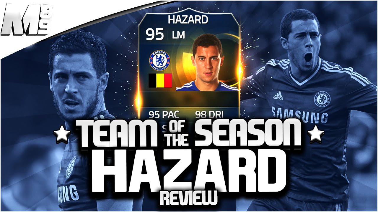 FIFA 15 TOTS HAZARD REVIEW (95) FIFA 15 Ultimate Team Player Review + In Game Stats
