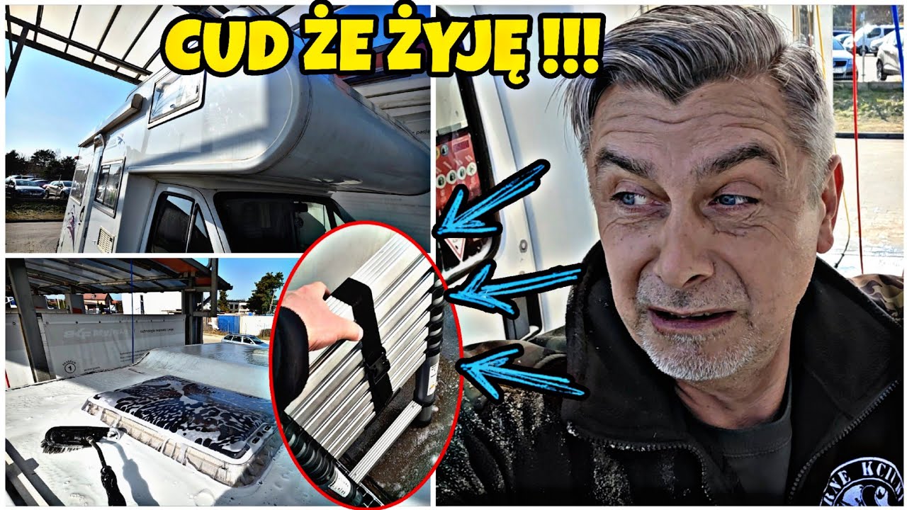 CUD ŻE ŻYJĘ !!! CHWILA NIEUWAGI I MOGŁO SIĘ SKOŃCZYĆ TRAGICZNIE !!!